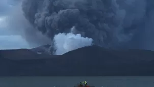 Erupción en Filipinas. Foto: AFP/Video: Canal N