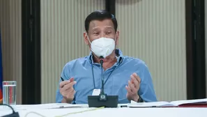 Filipinas: Rodrigo Duterte ordena arrestar a quienes usen mal la mascarilla. Foto: AFP