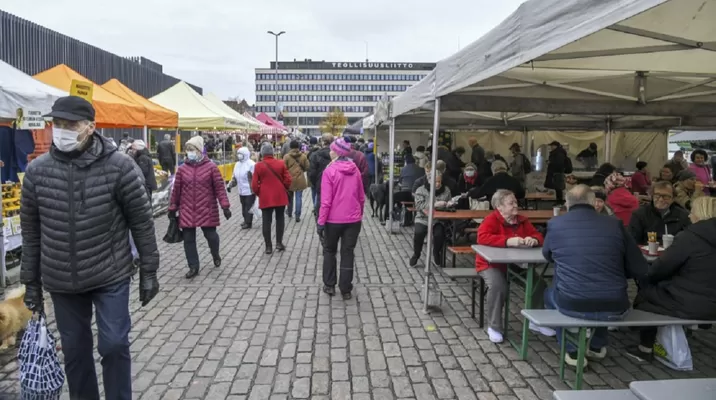 Finlandia detecta dos casos de la variante británica del coronavirus y otro de la surafricana. Foto: AFP referencial