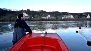 Francia: 150 personas evacuadas por la crecida del río Sena. Video: AFP