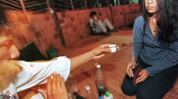 Ayahuasca. Foto: AFP Ayahuasca. Foto: AFP
