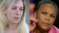 Anne-Sophie Leclère y Justicia Christiane Taubira. (Foto: El Correo.com)