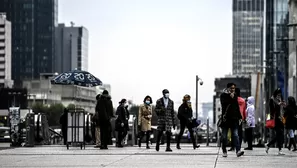 Francia decreta nuevo confinamiento a partir del viernes para frenar el coronavirus. Foto: AFP