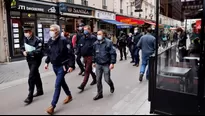 Francia decreta toque de queda. Foto: AFP referencial