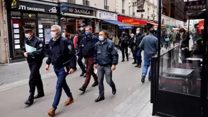 Francia decreta toque de queda. Foto: AFP referencial