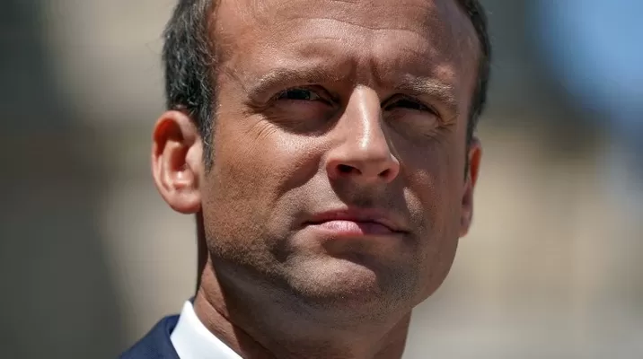 Emmanuel Macron, presidente de Francia. Foto: AFP Emmanuel Macron, presidente de Francia. Foto: AFP