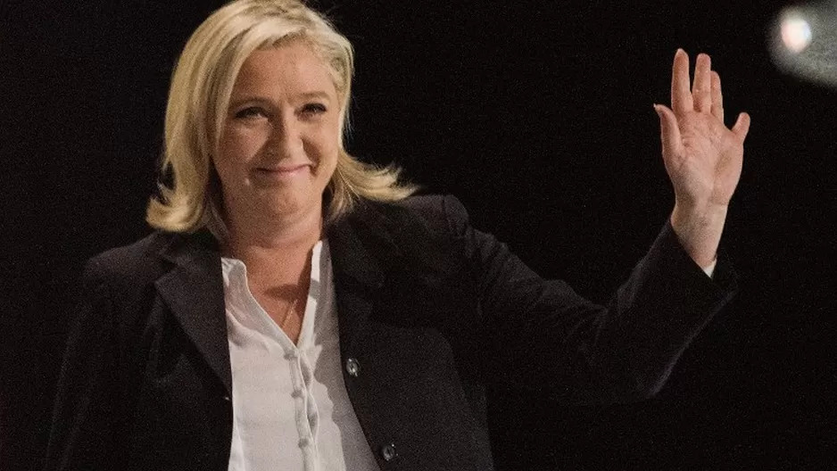 Marine Le Pen. (Vía: AFP)