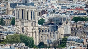 Francia: hallan colillas en los andamios donde surgió el incendio de Notre Dame. Foto: AFP