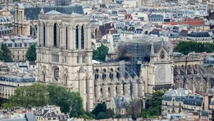 Francia: hallan colillas en los andamios donde surgió el incendio de Notre Dame. Foto: AFP