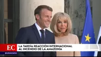 Francia: Emmanuel Macron afirma que incendios en la Amazonía son una 