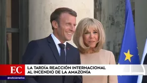 Francia: Emmanuel Macron afirma que incendios en la Amazonía son una 