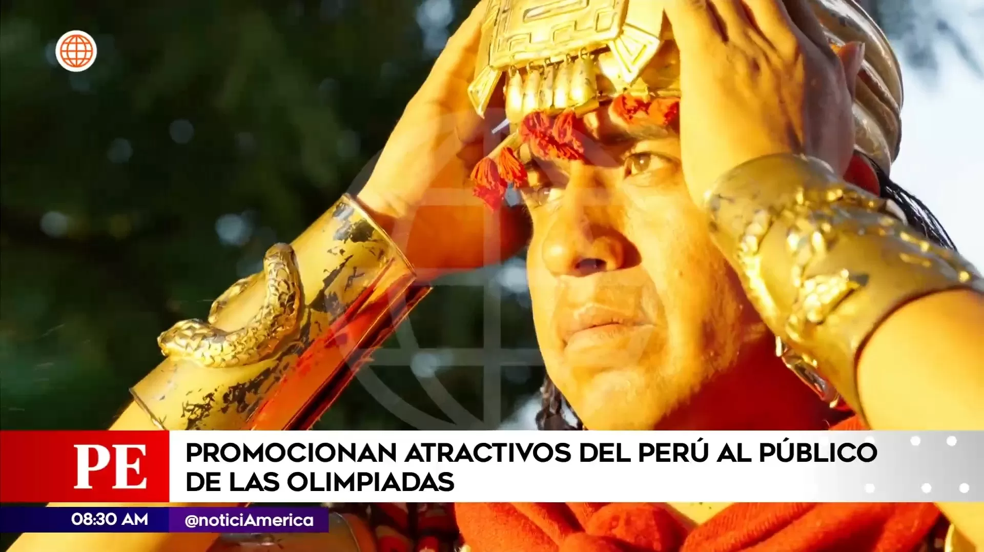 Promperú promociona atractivos de Perú al público de las Olimpiadas. Foto: América Noticias