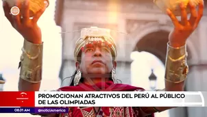 Promperú promociona atractivos de Perú al público de las Olimpiadas. Foto y video: América Noticias