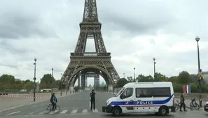 Francia: La Torre Eiffel reabre tras ser evacuada por una alerta de bomba. Foto: AFP