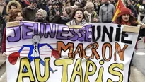 Francia: Sindicatos llaman a intensificar huelga contra la reforma de pensiones. Foto: AFP/Video: Canal N