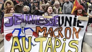 Francia: Sindicatos llaman a intensificar huelga contra la reforma de pensiones. Foto: AFP/Video: Canal N