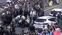 Papa Francisco en Iquique. Foto: captura de video AFP