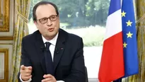 Francois Hollande, presidente de Francia. Foto: AFP.