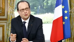 Francois Hollande, presidente de Francia. Foto: AFP.