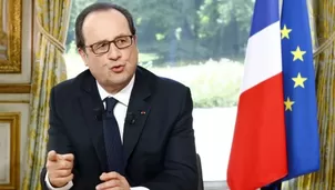 Francois Hollande, presidente de Francia. Foto: AFP.