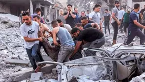 Hospital en la Franja de Gaza fue bombardeado y dejó 200 muertos - Foto y video: América Noticias