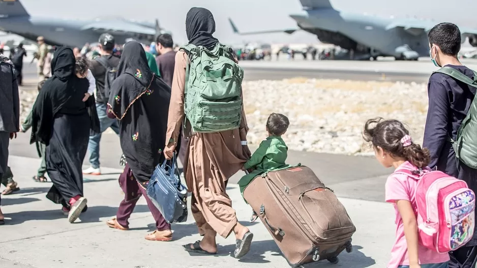 G7 exige a los talibanes que permitan la evacuación más allá del 31 de agosto. Foto referencial: AFP