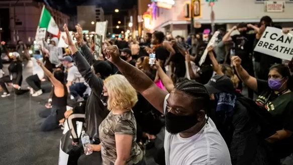 George Floyd: Los 4 factores qué explican las protestas en Estados Unidos. Foto: AFP referencial