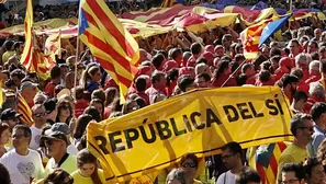 Gobierno catalán defiende referéndum pese a presión de Madrid. Foto y video: AFP