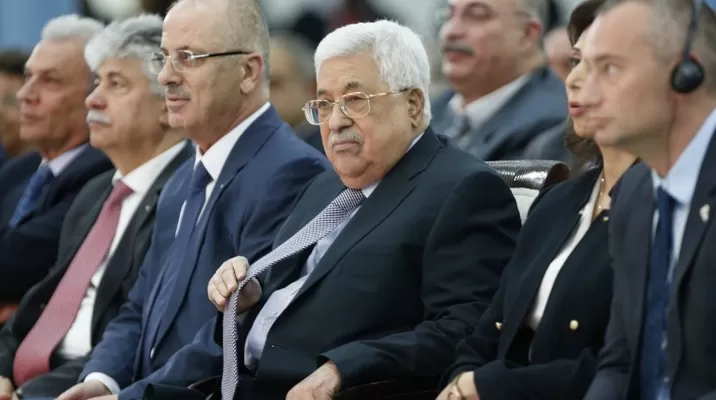 Mahmoud Abbas y Rami Hamdallah, primer ministro y presidente palestinos. Foto: AFP Mahmoud Abbas y Rami Hamdallah, primer ministro y presidente palestinos. Foto: AFP