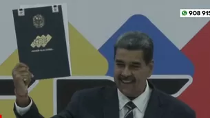 El jueves, el TSJ falló a favor de Nicolás Maduro tras realizar un peritaje del proceso electoral. / Video: América Noticias