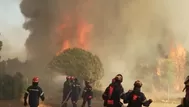 Grecia: incendios forestales obliga evacuación de miles