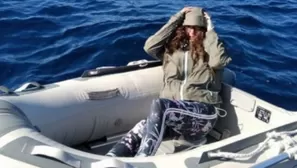 Grecia: turista sobrevive 2 días en el mar con una bolsa de caramelos. Foto: Guardia Costera de Grecia/Video: Canal N