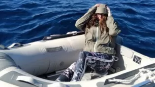 Grecia: turista sobrevive 2 días en el mar con una bolsa de caramelos. Foto: Guardia Costera de Grecia/Video: Canal N