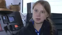 Greta Thunberg, activista ambiental. Foto y video: AFP