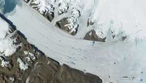 Groenlandia se derrite 7 veces más rápido que en la década de los noventa. Foto: EFE/Video: Canal N