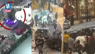 Guatemala: Auto cayó dentro de centro comercial