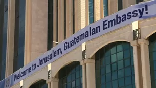 Guatemala inauguró su embajada en Jerusalén. Video: AFP