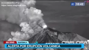 Volcán de Fuego entra en erupción en Guatemala | Video: Canal N.