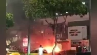 Guayaquil: Explosión de auto dejó un muerto y dos heridos