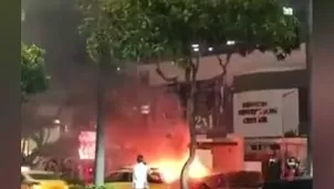 Guayaquil: explosión de auto dejó un muerto y dos heridos. Video: Canal N