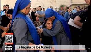 La batalla de los túneles en la guerra de Israel y Hamás. Foto y video: Cuarto Poder