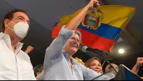 Guillermo Lasso ganó la elección presidencial en Ecuador. Foto: AFP