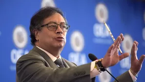 Gustavo Petro denuncia a su excanciller Álvaro Leyva por complot. Foto y video: Canal N/Andina