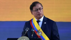 Gustavo Petro niega ser amigo de miembros del Tren de Aragua. Foto y video: Canal N/Andina