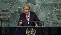 Antonio Guterres. Foto: AFP / Video: Canal N