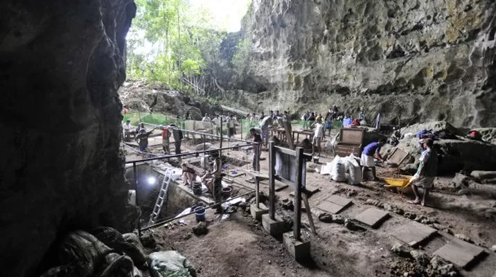 Fósiles hallados en una cueva de Filipinas sugieren la existencia de un nuevo homínido llamado Homo Luzonensis, que habitó la isla de Luzón durante finales del Pleistoceno. Foto: AFP Fósiles hallados en una cueva de Filipinas sugieren la existencia de un nuevo homínido llamado Homo Luzonensis, que habitó la isla de Luzón durante finales del Pleistoceno. Foto: AFP