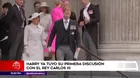 Harry tuvo su primera discusión con el Rey Carlos III