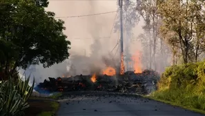 Lava serpenteante y un sismo de 6,9 alerta a Hawái. Video: AFP