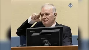 Mladic, "carnicero de los Balcanes", condenado a cadena perpetua. Video: AFP