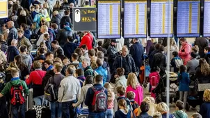 Aeropuerto de Ámsterdam-Schiphol, en Holanda. Foto: AFP